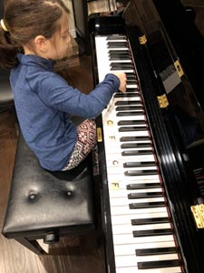 Practicing Piano